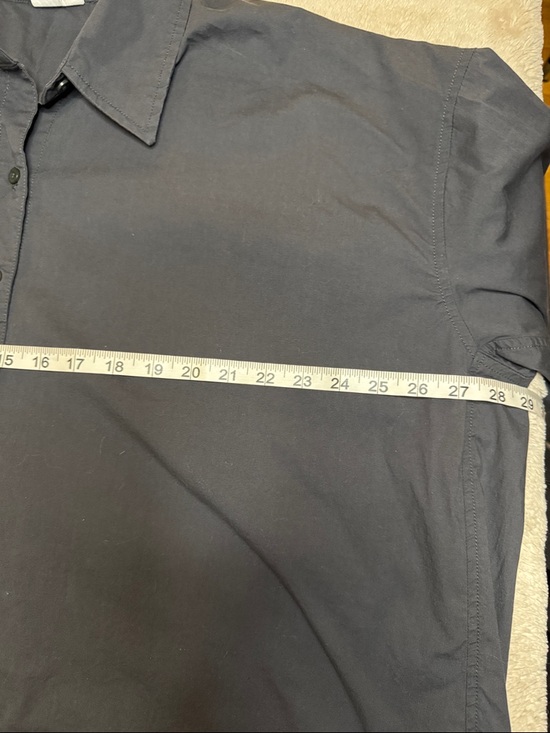 Tentree Women’s EcoStretch Cotton Oversized Shirt sz XL - Picture 8 of 12